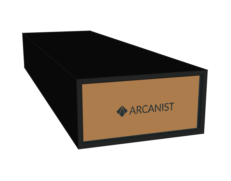 ARCANIST CarbonStrip mains distributor & conditioner / CarbonStrip 06 / 08